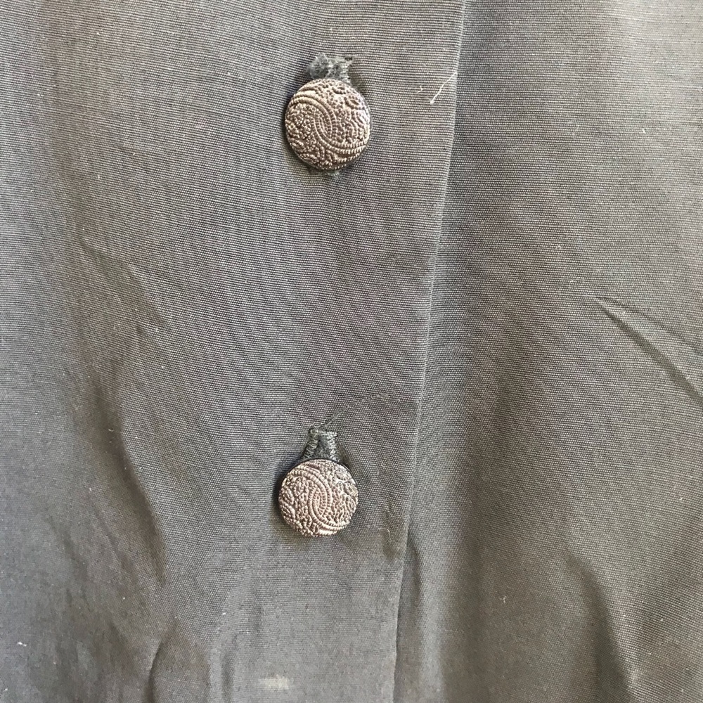 🖤VTG 60’s Black High Waisted Skirt - Picture 5 of 8